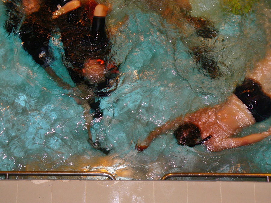 Hokej pod wodą Sparing Walenie Siemianowice Śląskie 2012